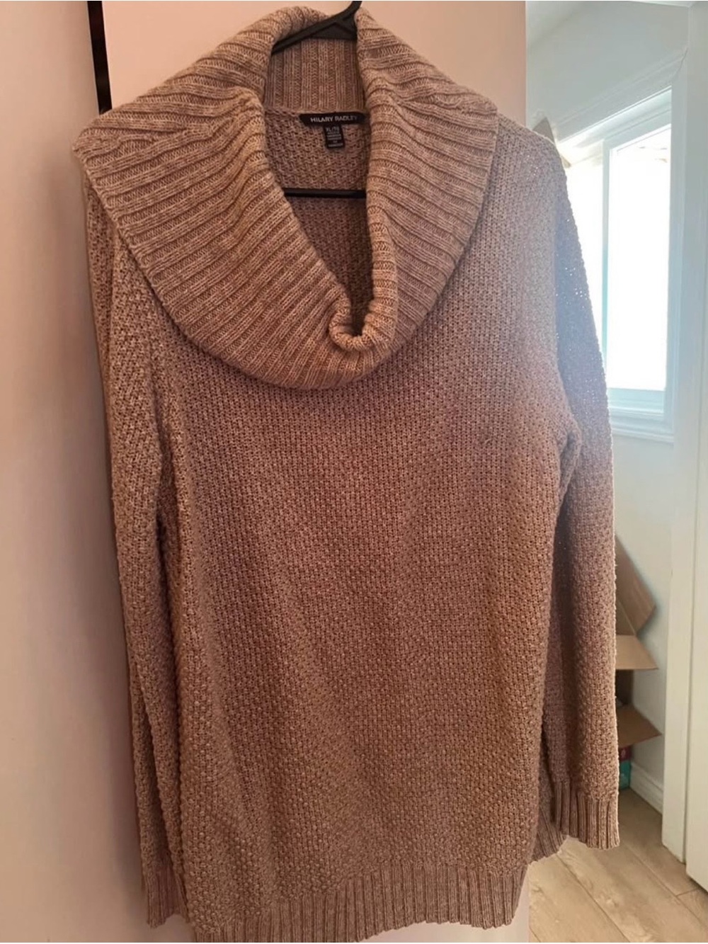 Cowl Neck Knit Sweater